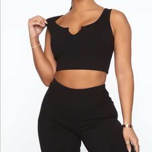 NEW Fashionnova Ribbed Short Set